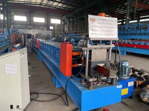 China 23m / Min Pipe Downspout Roll Forming Machine Rain Diverter Elbow factory