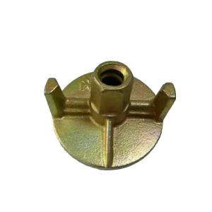 China Galvanized Wings Nut Compatible Formwork Tie Nut for Building Construction factory