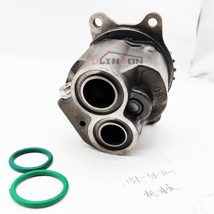 Construction Works WA470 PC400-7 Oil Pump 6D125 Engine Parts Oil Pump Assy 6151-51-1005