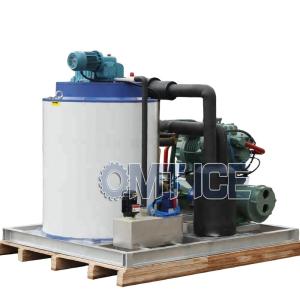 China 3P Fresh Water 5ton Ice Flake Maker Machine 2.2mm Thickness Snow Flake Ice Maker factory