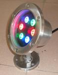 LED Underwater lights 9W RED BLUE WHITE GREEN YELLOW Shenzhen Factory