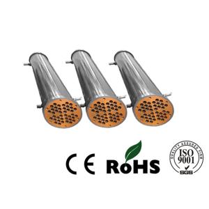 Sulfate Solution U Heat Exchanger , Shell & Tube Condenser R410A Refrigerant
