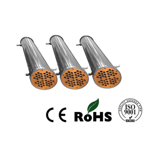 China Sulfate Solution U Heat Exchanger , Shell & Tube Condenser R410A Refrigerant factory