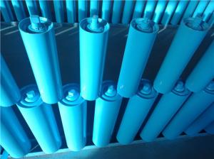 China JIS Galvanized Coated Conveyor Idler Rollers TK Labyrinth Seal factory