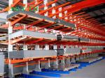 Yellow / Orange Cantilever Pipe Storage Racks Corrosion Protection Steel