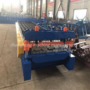 China 1000 Ibr Roof Sheet Cold Roll Forming Machine With High Speed factory