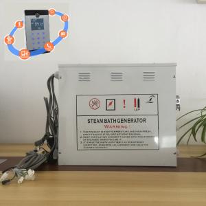 China Innovative White 12kw Steam Generator With Stainless Steel Tank and Water Level Probes factory