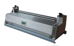 China Special Steel Glue Roller Machine , White 500KG 380V 50Hz Glue Applicator Machine factory