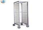 RK Bakeware China Foodservice NSF MIWI Bakery Double Oven Baking Tray Trolley,