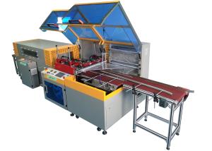 China 220V 3.5KW Vertical Heat Sealer , Automatic Shrink Wrap Machine For Candy Box factory