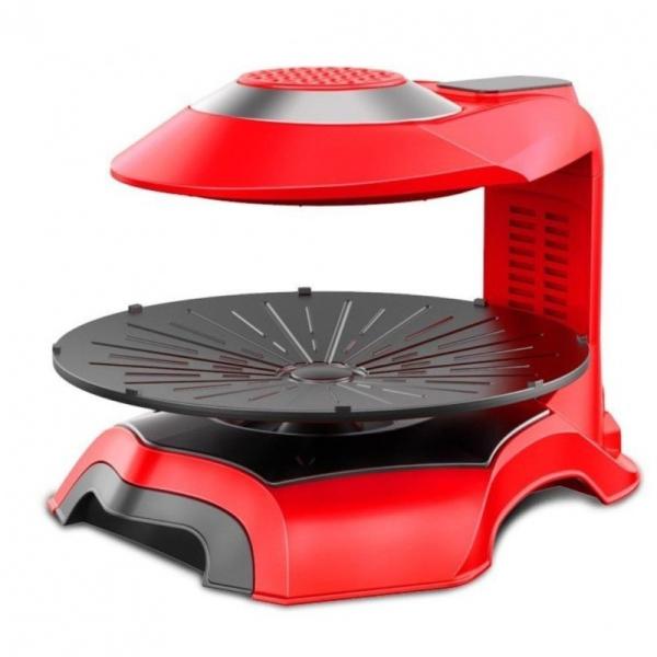 Well-being Rotisserie Grill Pan No Smoker Grills Steel Material Infrared Ray