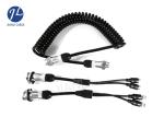2 Channel Audio Video Vision Systems Cable For Rear View Camera And Monitor