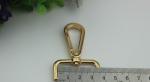 Personalized custom convenient 5 size gold metal handbag zinc alloy snap hook 32