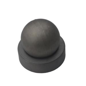 Customized Tungsten Carbide Ball Valve with Glossy Surface Finish Cylindrical