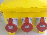 Heavy Duty Temporary Power Distribution Box , IEC60529 Spider Power Box