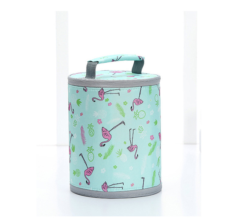 ISO Recyclable oxford L18*D18cm Flamingo Lunch Bag