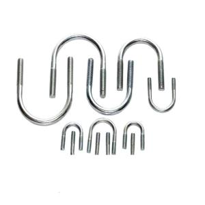 China Zinc Plated Threaded U Bolt Carbon Steel With Nuts DIN/ASTM/BS factory