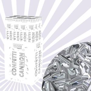 China 12 Pack Silver Slips Wedding Celebrations Party Confetti Cannon factory