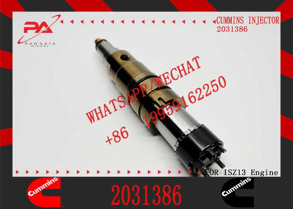 Common rail injector fuel injecto 2894920PX 2058444 2482244 2031386 for ISZ13 Excavator DC09 DC16 DC13