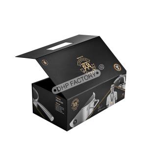 Sturdy Foldable Magnetic Boxes Rigid Collapsible Cardboard Boxes With Handle