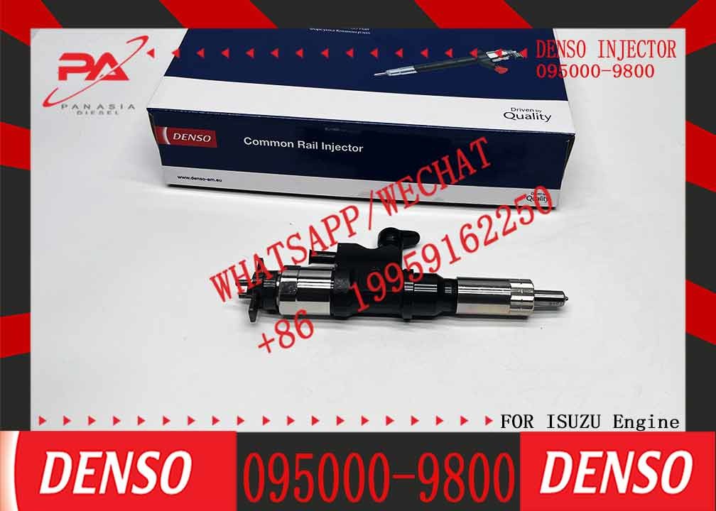 diesel fuel injector 095000-9800 8-98219181-0 injector for ISUZU 4HK1 6HK1 engine injector nozzle 095000-9800 8-98219181