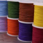 Singal or Rainbow Color 0.8mm Nylon Cord for DIY Jewelry Accessories Directly