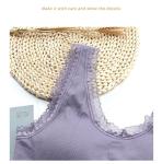 85D 75B 80A Nylon Large Ladies Bras Seamless Cotton Lace Panties Floral