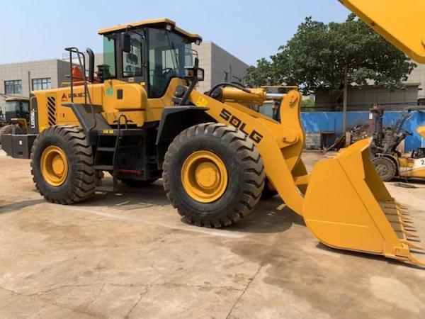 SDLG LG956L Second Hand Wheel Loaders For Manufacturing Plant , Construction