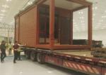 Portable Light Steel Structure Prefab Mobile Homes Wooden Appearance