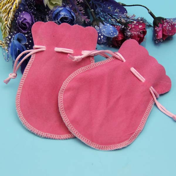 Promotion Handmade Beautiful Mini Felt Drawstring Packaging Velvet Pen Bag