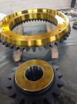 Drive Gear Pair for Mining Stone Cone Crusher Forging and Machining Services