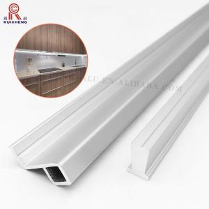 T8 Aluminium Handle Profile For Kitchen 3mm Thickness Sandblasted