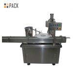 Olive Oil Liquid Filling And Capping Machine Aluminum Cap Crimping