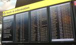Full Color Rolling Information Indoor Airport Led Sign More Than 1000cd / m2