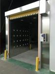 Fogging Mist Stainless Steel Air Shower with Automatic PVC Rolling Door