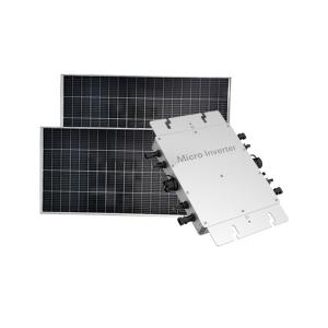 China Photovoltaic Power Micro Inverter Solar System 220V 1400W Grid Connected Wifi factory
