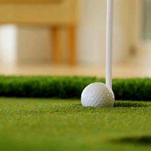 China 13mm Green Golf Artificial Turf For Sports Events With 230 Stitches/M Stitch Rate And 6500 Dtex factory
