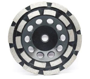 China 4.5&quot; 5&quot; 7&quot; Metal Bonded Diamond Grinding Wheel For Concrete Surface Grinding factory
