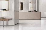 Jet Full Body Marble Look Porcelain Tile , Polished Marble Porcelain Tile Stone