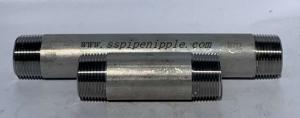 China ASTM B241 SCH40 Aluminum Pipe Nipple 1/2&quot;X4&quot; ANSI / ASME B1.20.1 factory