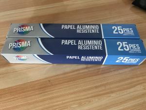 China Silver Food Wrapping Foil , Chocolate Wrapping Paper Aluminum Foil Paper factory