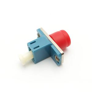 China Rectangle Female To Female Hybrid Simplex Lc To Fc Adapter on sale