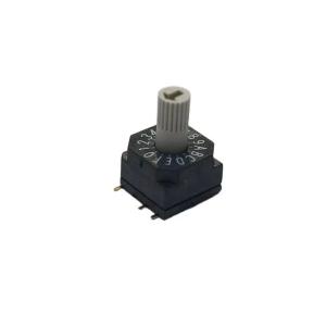 UL Mini Rotary Coding Switch 10mm * 10mm 100mA