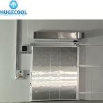 Stainless Steel Hinged Door Cold Storage Room with Aluminum Rail and No