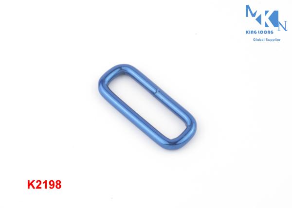 High Stnadard Metal Square Buckle Iron Material 25mm Inner Size Customized