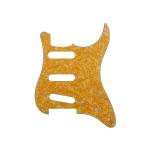 3Ply 11-Hole SSS Electric Guitar Pickguard Magma Red Scratch Plate For
