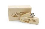 Walnut Color Custom Wooden USB flash Drives 16Gb for Photographers