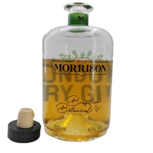 China 375ml 500ml 750ml Glass Empty Bottles for Liquor Wine Gin Whisky Vodka Spirits Sturdy factory
