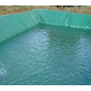 0.75mm HDPE PVC Geomembrane Circular Tanks for Fish Farming in Office Building