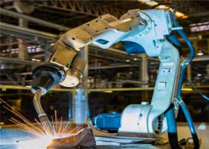 China Furnace Body Robots In The Car Industry / Robots Automation In Car Manufacturing factory